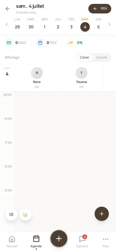 Agenda mobile